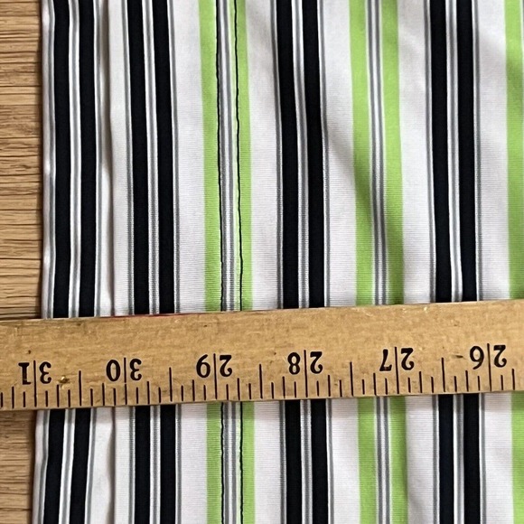 Footjoy Shirt Golf Polo Mens Size L Performance Activewear Green Athletic Fit - Picture 10 of 12